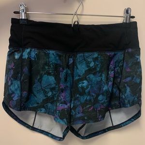 Lululemon speed-up shorts
